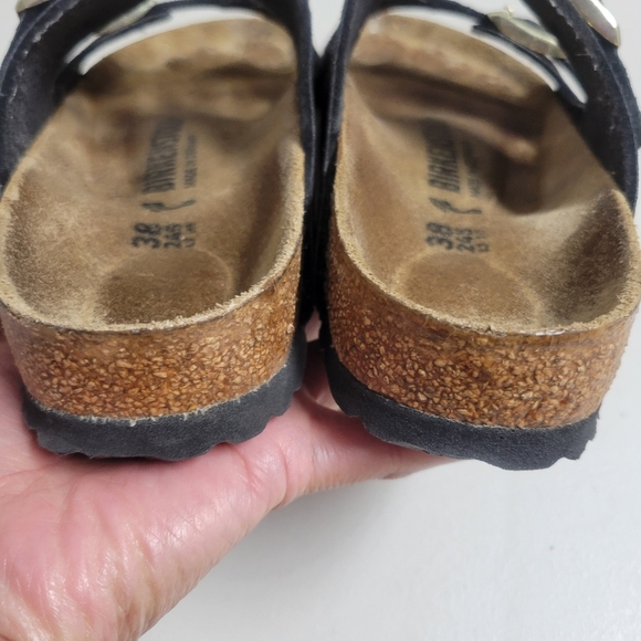 Birkenstock Arizona Shiny Pithon Sandals. - Picture 8 of 10